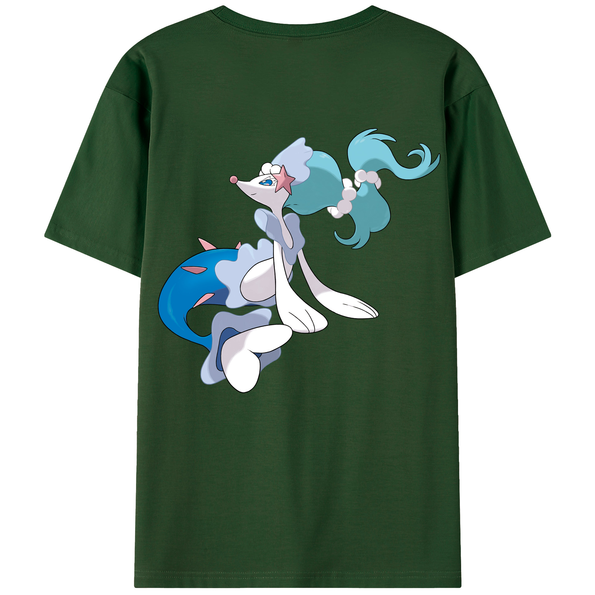 （画像用） ポケットモンスター Pokémon 綿100％半袖Tシャツ（背面プリント）